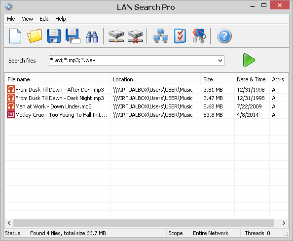 LAN Search Pro 9.1.1 screenshot