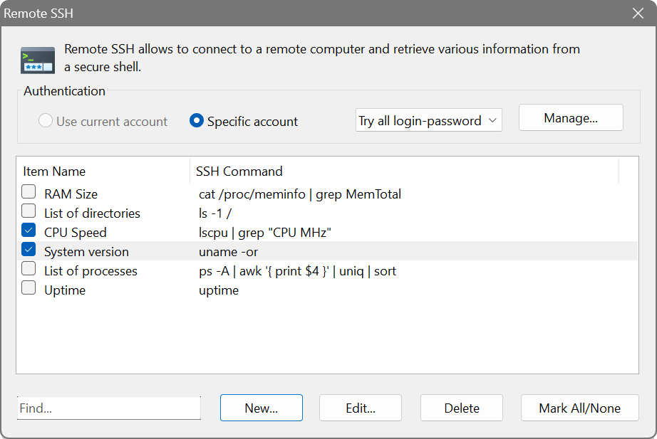 Remote SSH