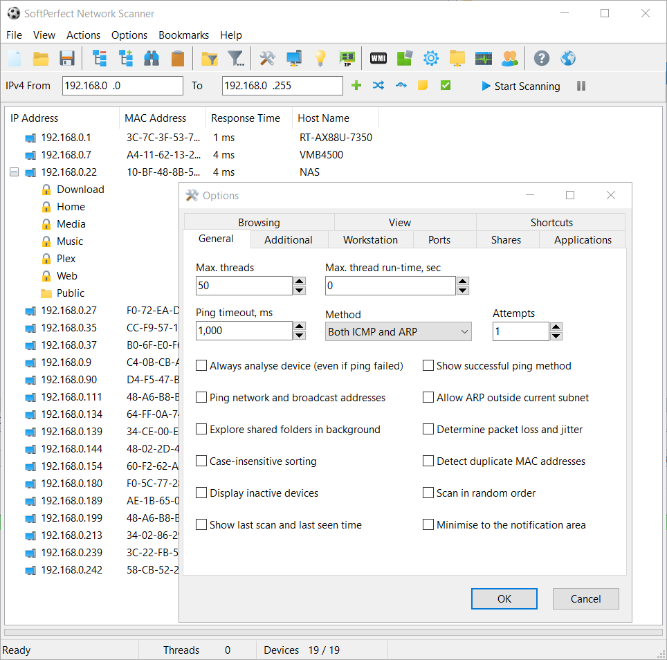 SoftPerfect support forum