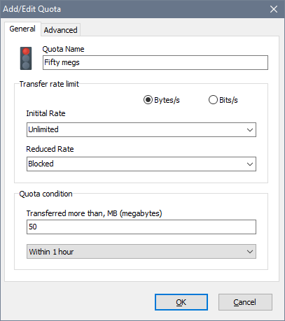 Quota properties