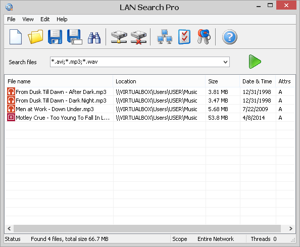 LAN Search Pro screenshot